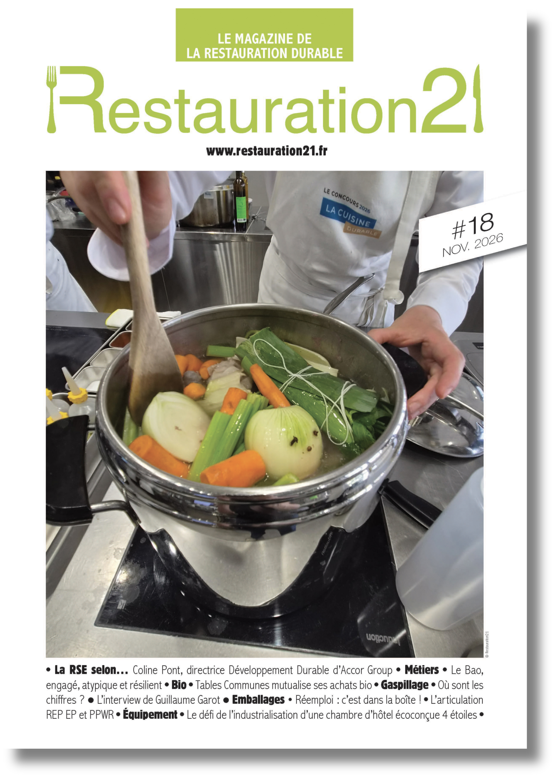 Le Magazine #18 de Restauration21 est en ligne !