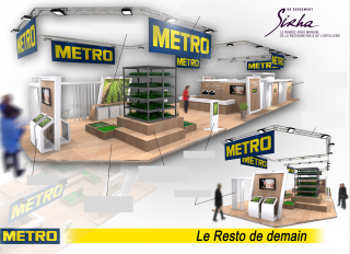 Metro stand Sirha
